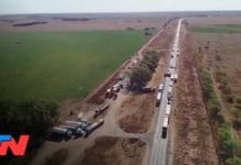Productores levantan los bloqueos de accesos a San Luis