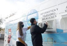 Llega al microcentro de San Juan la quinta etapa del reciclado de residuos electrónicos