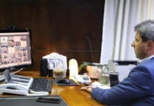 El Gobernador Uñac analizó junto al presidente la situación sanitaria del país