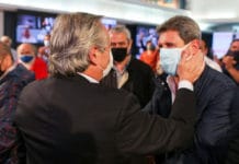 El Gobernador Uñac recordó el 17 de Octubre y acompañó al Presidente Fernández
