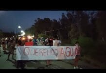 Jáchal: hubo protestas y cortes de ruta en reclamo de agua