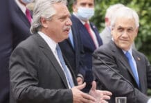 Fernández de visita en Chile: el día que el Tío Beto disparó contra Piñera