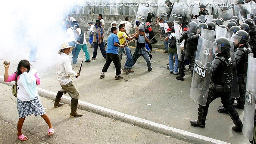 represión-en-Colombia