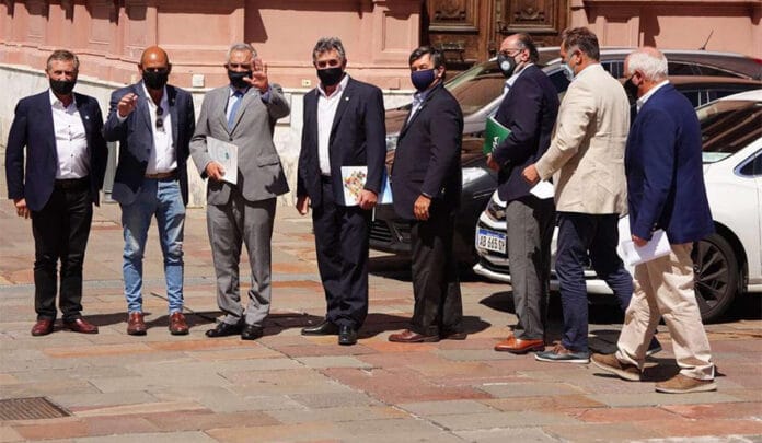 Ruralistas-en-Casa-Rosada