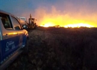 Gobierno de San Juan asistió a las familias afectadas por los incendios en Pocito