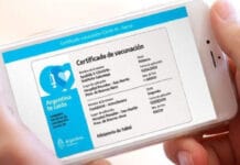 Covid-19: argentinos vacunados en el exterior podrán validar su certificado