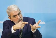 Aníbal Fernández: "Al presidente no lo van a apretar con declaraciones estúpidas"