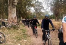 San Juan es referente en el país en capacitación de policías ciclistas