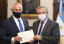 Alberto Fernández recibió al nuevo embajador de Estados Unidos en Argentina