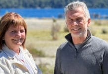 Mauricio Macri y Patricia Bullrich se reunieron en el sur