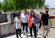 San Juan: inauguraron obras en la Difunta Correa