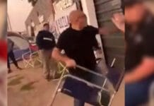 Chaco: echó a sillazos a sindicalistas que bloqueaban su Pyme