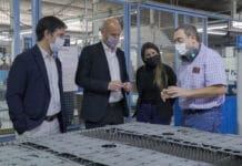 El Secretario de Pymes de la Nación, Guillermo Merediz, pasó por San Juan y recorrió empresas locales