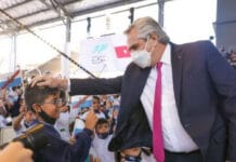 La Rioja: un alumno de primaria le preguntó a Fernández por qué rompió la cuarentena
