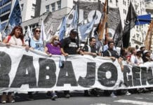 Buenos Aires: organizaciones piqueteras acampan para exigir la apertura de los planes sociales