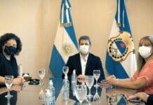 El Gobernador Uñac se reunió con la Ministra de Salud de la Nación Carla Vizzotti