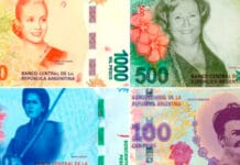 Vuelven los próceres en los nuevos billetes argentinos