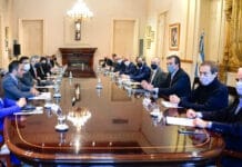 Tras la reunión de Gabinete, Manzur minimizó las tensiones en el Gobierno