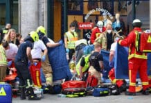Berlín: un hombre avanzó con su auto sobre una multitud, mató a 1 persona y dejó 8 heridos