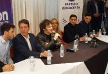 Milei en San Juan: "Vengo para poner de pie a la Argentina e irme"
