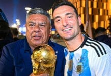 Chiqui Tapia habló sobre el futuro de Scaloni: "Quiero que se quede hasta el 2030"