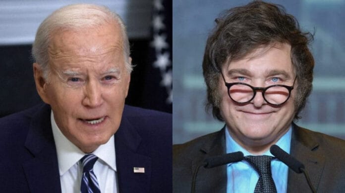 Javier-Milei-y-Joe-Biden