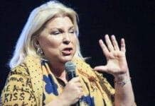 Carrió involucró a Massa y el narcotráfico en su denuncia contra Chiqui Tapia