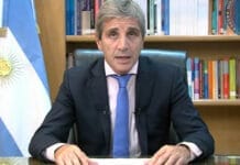 Caputo confirmó una compra de U$S200.000.000 con fondos del Tesoro