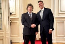 Milei llegó a Paraguay para participar en la CPAC y reunirse con Santiago Peña