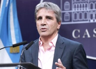 Caputo destacó el respaldo de Estados Unidos y la fuerte acumulación de reservas