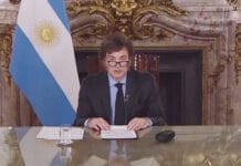 Por cadena nacional, el Presidente Milei celebró su primer año de gestión