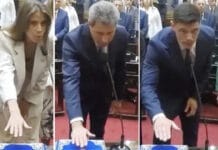 Voten bien, porque sino Dios, la Patria y los ciudadanos se lo van a demandar