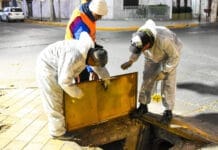 Operativo integral de desinsectación y desratización en distintos puntos de la Ciudad de San Juan
