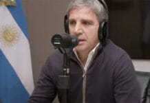 Caputo: "Vamos a vender hasta el último dólar"