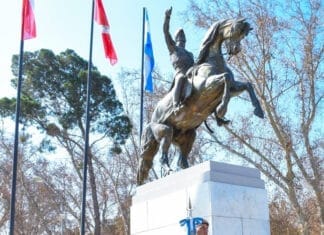 San Martín visitó tres veces San Juan durante su campaña libertadora y su vida política