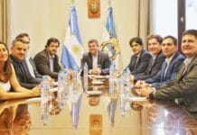 El Gobernador Orrego recibió al secretario de Innovación y Tecnología de la Nación