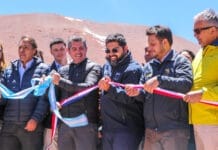 El Gobernador Orrego y autoridades chilenas habilitaron el Paso de Agua Negra