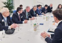 El Gobernador Orrego se reunió con el Parlamento Europeo