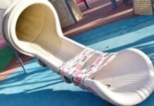 A pocos días de ser inaugurados, vándalos violentos rompieron los nuevos juegos del Parque de Mayo