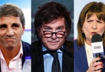Milei, Caputo y Bullrich, denunciados por infringir la ley del Manejo del Fuego