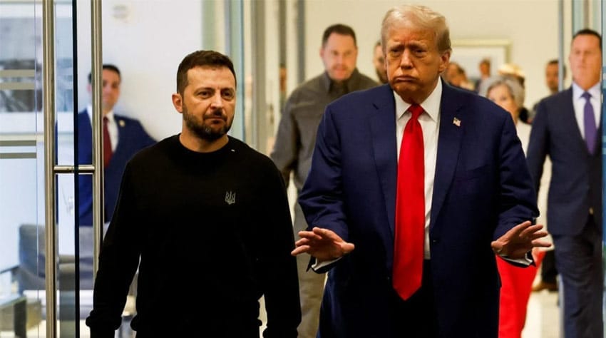 Trump y Zelenski