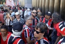 Gobierno dijo que quienes generen disturbios en la marcha de jubilados no podrán entrar a las canchas