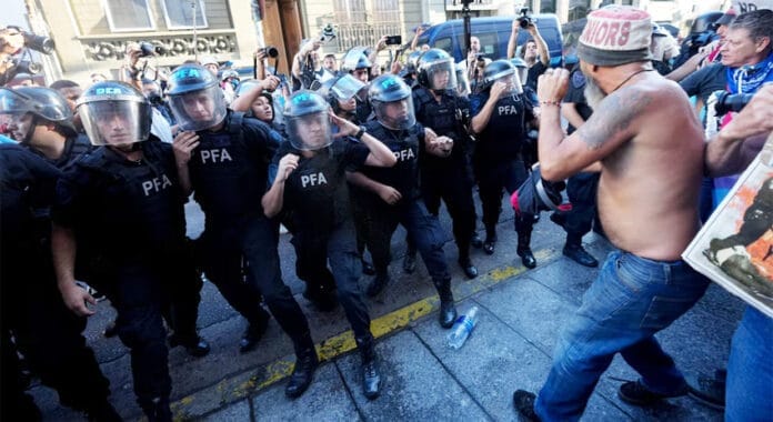 represión