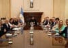 Milei reunió a su Gabinete en Casa Rosada