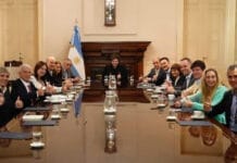Milei encabezó una nueva reunión de Gabinete