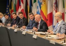 Orrego presentó el potencial de San Juan ante diplomáticos de 22 países de Unión Europea