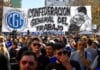 La CGT se movilizó por el Día del Trabajador y llamó a ponerle un "límite" al Gobierno de Milei