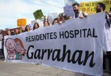 Gobierno dijo que los médicos del Hospital Garrahan que hacen paro podrían desaprobar la residencia
