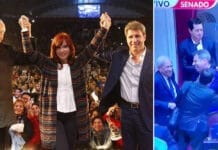 Video: Uñac celebró junto al bloque peronista la caída de Ficha Limpia