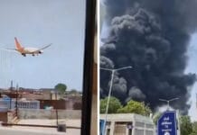 Se estrelló un avión en India con más de 240 pasajeros